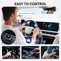 Bezvadu CarPlay/Android Auto adapteris Ottocast Mini Cube melns