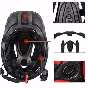Rockbros TT-32SBPP-S bērnu velosipēda ķivere ar noņemamu zoda aizsargu izmērs S - violeta-rozā