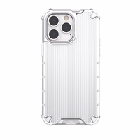 Ombre Protect viedtālruņa apvalks iPhone 14 Pro Max rozā un zila bruņots apvalks