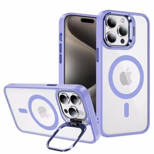 Чехол Tel Protect Kickstand Magsafe для iPhone 13 Pro светло-фиолетовый