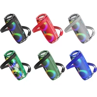 Bluetooth skaļrunis LED 2 x 5W 2h Hoco HC12 melns