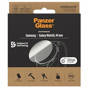 Antibakteriālais PanzerGlass aizsargstikls Samsung Galaxy Watch 6 44 mm pulkstenim