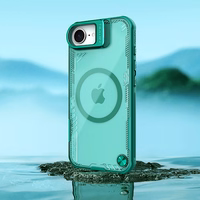 Nillkin Iceblade Prop magnētiskais viedtālruņa apvalks ar statīvu iPhone 16e - zaļš