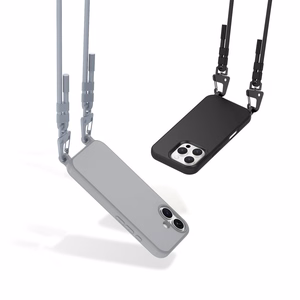 Tech-Protect MagNecklace Magnētiskais iPhone 13 viedtālruņa apvalks - pelēks