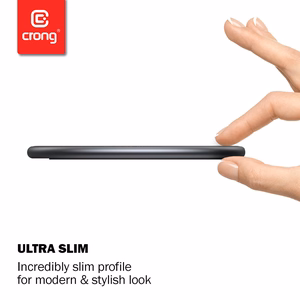 Crong PowerSpot Qi 15 W USB-C bezvadu lādētājs ar rūdīta stikla pārklājumu, sudraba krāsā un balts