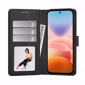 Tech-Protect Wallet maciņa tipa vāciņš Xiaomi Redmi 17 4G / 5G, melns