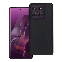 MATT viedtālruņa apvalks MOTOROLA EDGE 60 / 60 PRO / 60 FUSION melns