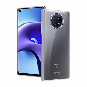 Crong Crystal Slim vāciņš ierīcei Xiaomi Redmi Note 9T, caurspīdīgs