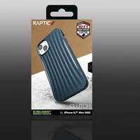 Raptic X-Doria Clutch viedtālruņa apvalks iPhone 14 Plus aizmugure zila
