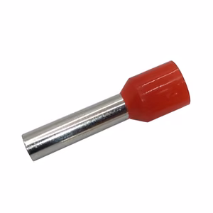 Insulated Cord End Terminal priekš 10mm2/7AWG Kabelis, 100pcs