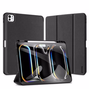 Maciņš Dux Ducis "Domo" priekš Samsung X820/X826 (Tab S10 Plus) X810/X816 (Tab S9 Plus) X610/X616 (Tab S9 FE Plus) melns