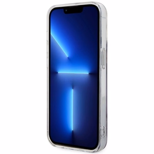 Guess GUHMP14LHTMRSU iPhone 14 Pro 6.1" violets/violets cietais apvalks Zelta Marmors MagSafe