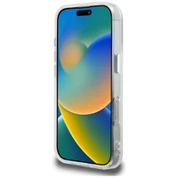 Karl Lagerfeld IML Aquarelle Karl & Choupette & Logo iPhone 16 macins - balts