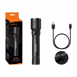 Lukturis Superfire GTS6, 360 lm, USB-C, 7W, 5 režīmi, 150m