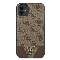 Guess 4G Triangle Collection viedtālruņa apvalks iPhone 11 6.1" / Xr 6.1" - Brūns