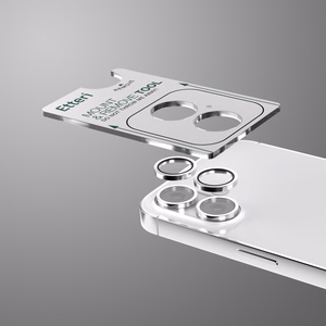 Etteri camera lens protector for iPhone 17 balts