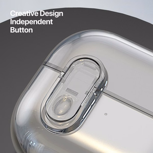 DUX DUCIS SECI – aizsargapvalks Samsung Galaxy Buds 3 / Buds 3 Pro austiņām, caurspīdīgs