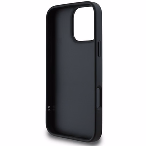 DKNY putuots Stack logotips iPhone 16 Pro apvalks melns