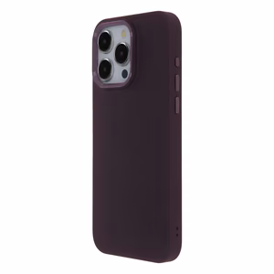 Satin Elegant Case for iPhone 15 Plus 6,7" burgundy