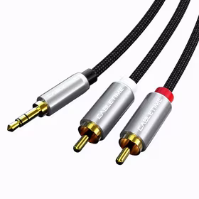 Audio Kabelis 3.5mm - 2x RCA, 3 m