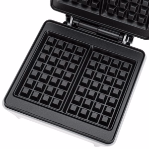 Mesko MS 3091 – Beļģijas vafeļu panna 2 vafelēm, 1800 W, balta