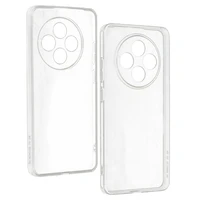 Īpaši plāns 1mm viedtālruņa apvalks Oppo Reno 12F 5G caurspīdīgs