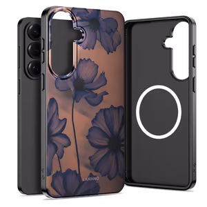 Tech-Protect Lamano MagSafe Maciņš for Samsung Galaxy S26 - brūns-violets