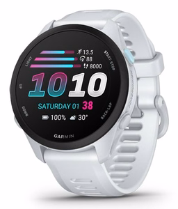 Garmin Forerunner 70 digitāls GPS viedpulkstenis ar skārienekrānu 3.05 cm (1.2") AMOLED, 43 mm, 390 × 390 balts