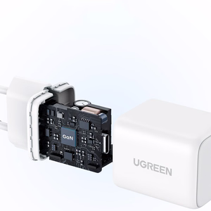 Ugreen Nexode N Series X512 20W GaN 1x USB-C tīkla lādētājs - balts