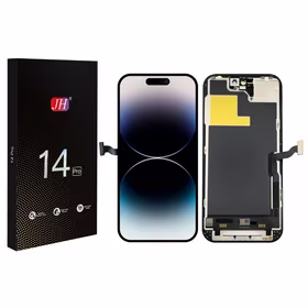 LCD ekrāns Apple iPhone 14 Pro ar skārienjūtīgo ekrānu JH INCELL FHD 120Hz (noņemams IC)