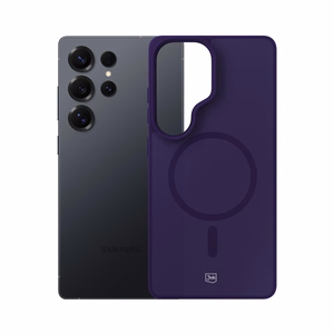 3mk Smoke MagCase priekš Samsung Galaxy S25 Ultra violets-caurspīdīgs