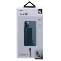 Uniq Heldro viedtālruņa apvalks iPhone 12 / iPhone 12 Pro - caurspīdīgs