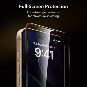 ESR UltraFit Armorite Pro rūdīts stikls iPhone 17 Pro - caurspīdīgs