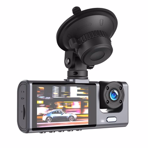 XO kamera automašīnas XJ03 priekšējais aizmugurējais ierakstītājs FullHD melns