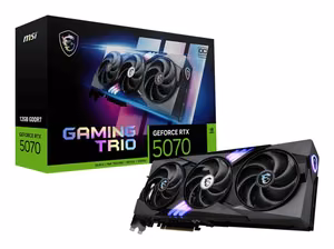MSI GAMING GeForce RTX 5070 12G TRIO OC NVIDIA 12 GB GDDR7 grafikas karte
