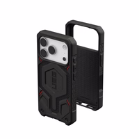 UAG Urban Armor Gear viedtālruņa apvalks MONARCH PRO saderīgs ar MagSafe iPhone 17 Pro kevlar melns