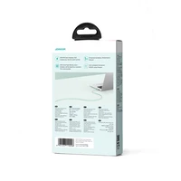 Joyroom Multi-Color Series S-A34 USB-C / USB-C PD 60W kabelis 1m - zaļš