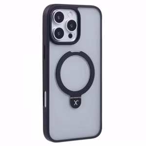 Maciņš X-Level "Pithy Stone II" Apple iPhone 16 melns