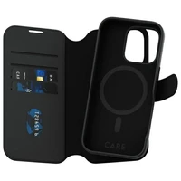 CARE by PanzerGlass Tango 2in1 maks Magnētiskais viedtālruņa apvalks iPhone 16 Pro - melns