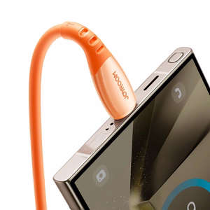 Joyroom S-A59 Vibrant Series 3A USB-A - USB-C Kabelis 1.2m - oranžs
