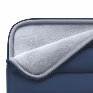 Tech-Protett pūkains portatīvā datora maiss 15–16 – tumši zils