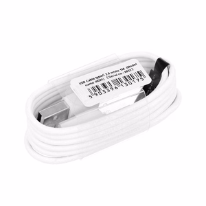 USB A uz Type C 2.0 kabelis HD21 1A 1 m balts