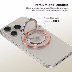 Tech-Protect MMR300 magnētiskais turētājs / gredzens ar MagSafe - rozā