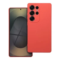 Silikona viedtālruņa apvalks SAMSUNG S25 Ultra persiku krāsas