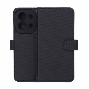 Viedais Triangle maciņš for Xiaomi Redmi 15C 4G EU / 15C 5G EU (173.16 x 81.06 x 8.2 mm) melns