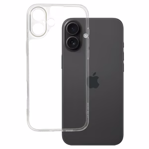 Īpaši plāns 1mm viedtālruņa apvalks Iphone 16 Plus caurspīdīgs