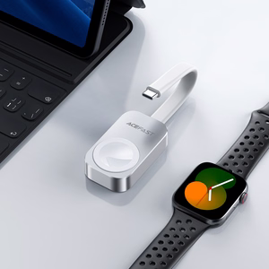 Acefast E21 5W bezvadu lādētājs Apple Watch - Sudraba krāsā