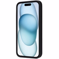 Audi Sintētiskās ādas viedtālruņa apvalks ar Magnētisko iPhone 15/14/13 - melns