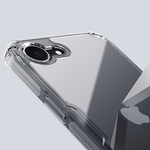 Nillkin Nature Pro viedtālruņa apvalks iPhone 16e - caurspīdīgs