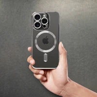 ELECTRO MAG COVER apvalks saderīgs ar Magnētisko IPHONE 17 Pro Max pelēks titāns